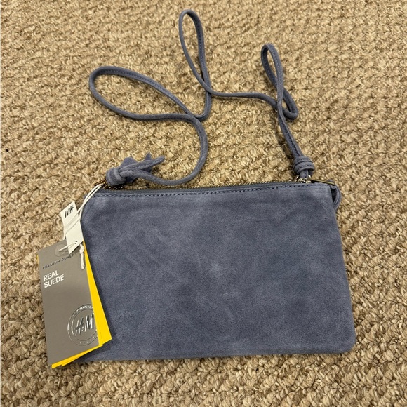 H&M Handbags - H&M Premium Suede Crossbody Bag